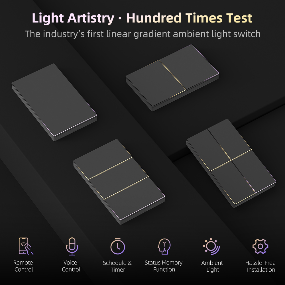 AVATTO 1/2/3/4 Gang WiFi Smart - огляд і ціна Smart Home Lighting