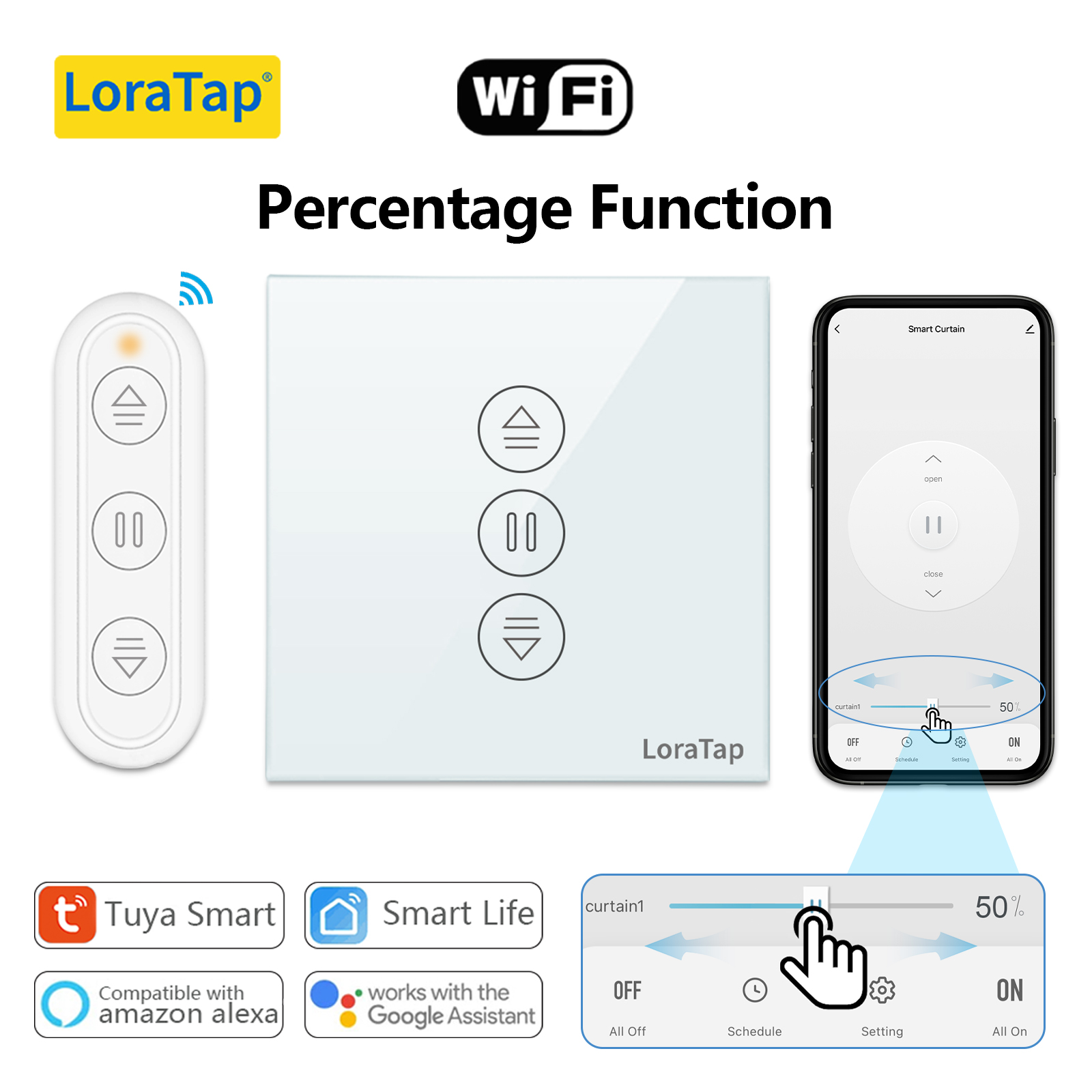 Tuya Smart Life EU WiFi Roller - огляд і ціна Smart Home Blinds