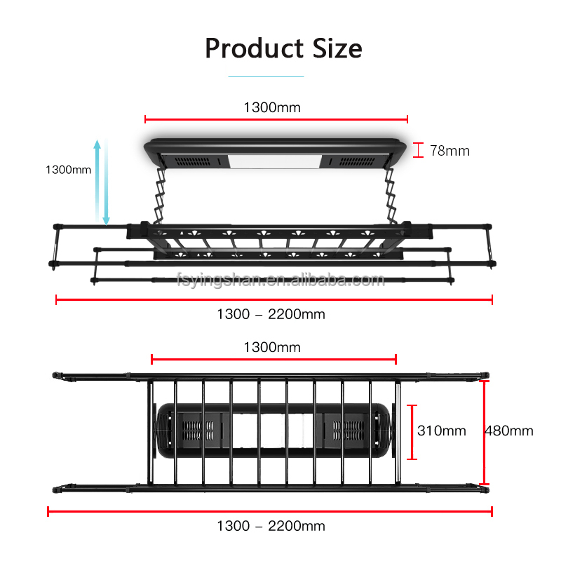 Smart Drying Rack Custom Wall  - огляд і ціна Smart Home Laundry