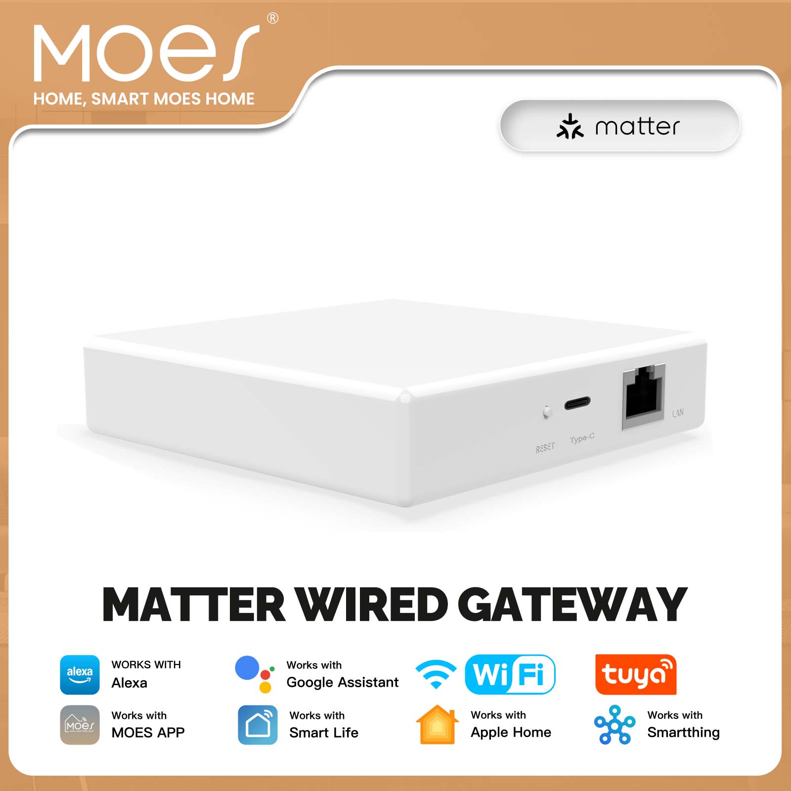 MOES Tuya ZigBee Matter Thread - огляд і ціна Smart Home Living
