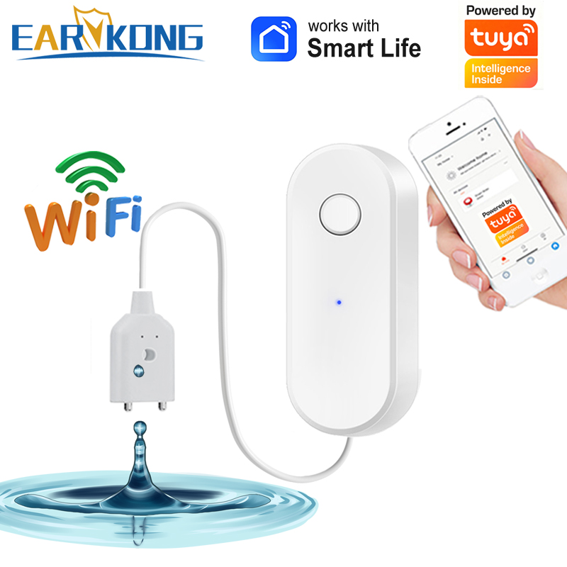 Tuya WiFi Smart Water Leak Sen - огляд і ціна Wifi Water Leak Detector