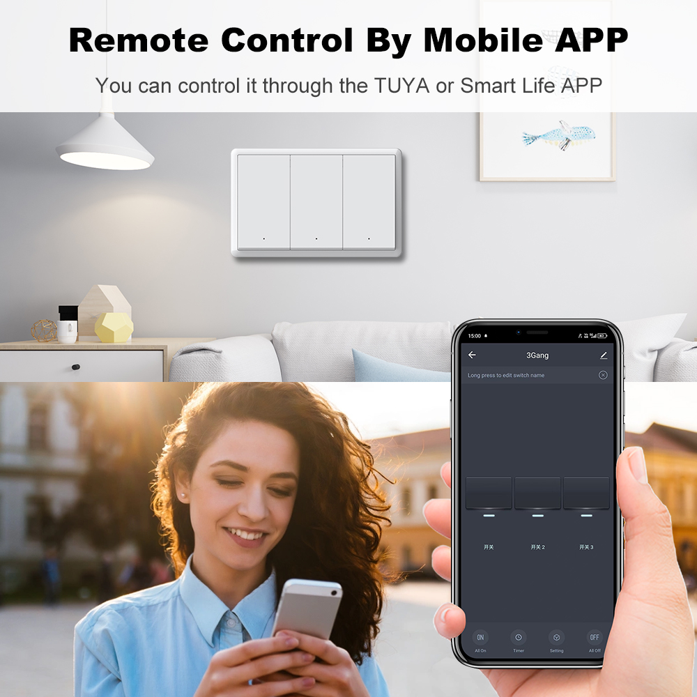 MANHOT ZigBee3.0 Smart Switch  - огляд і ціна Smart Home Switch
