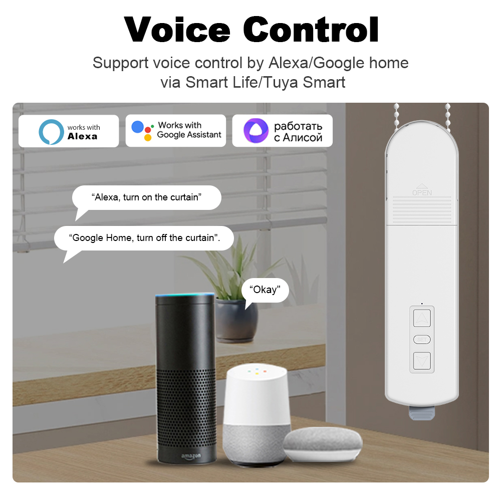 MANHOT WiFi/Zigbee Smart Rolle - огляд і ціна Smart Home Blinds